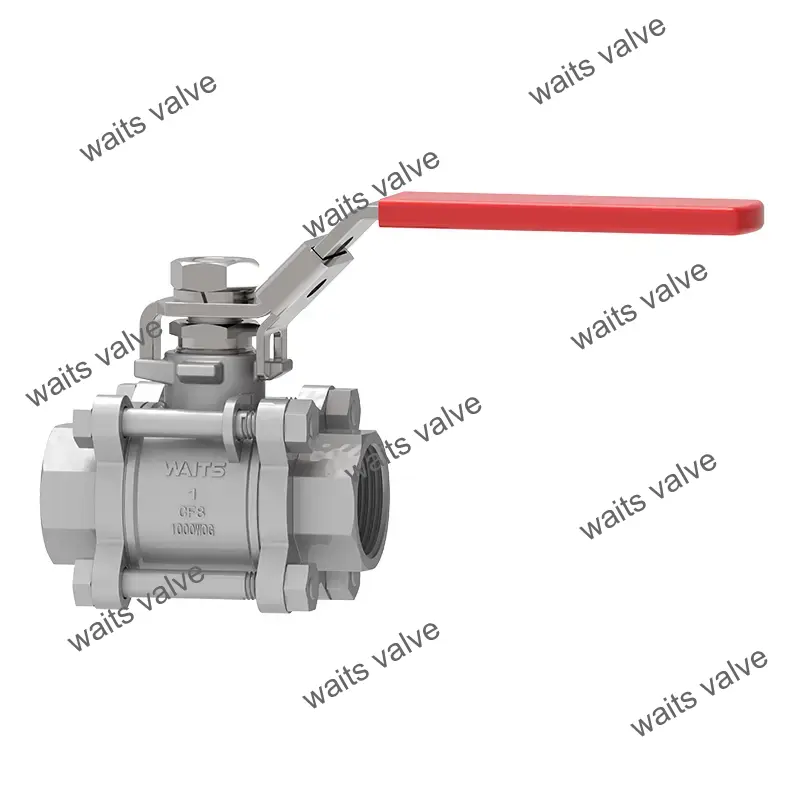 3 Piece Threaded Ball Valve