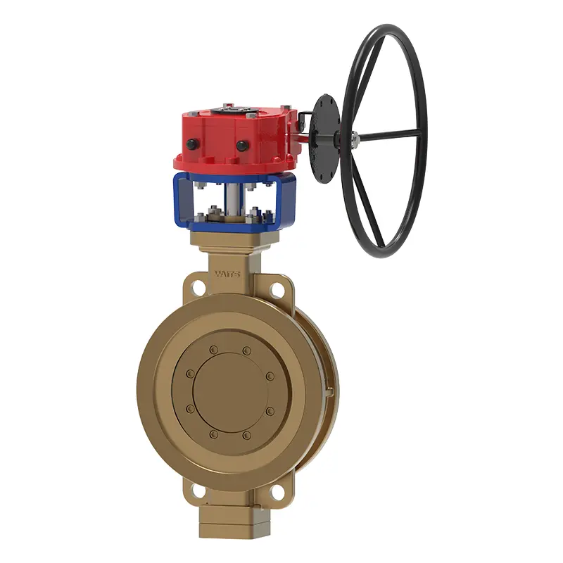 Bronze Triple Eccentric Wafer Butterfly Valve