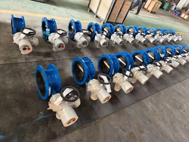 Fire Gear Flange Butterfly Valve