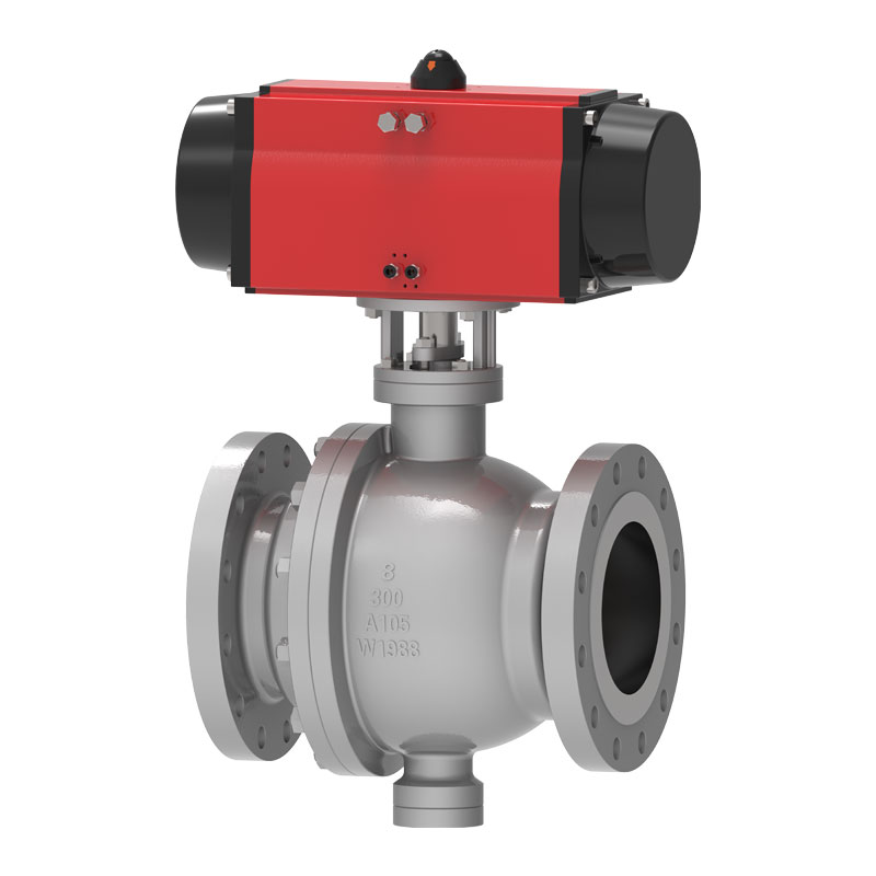 বায়ুসংক্রান্ত Trunnion বল ভালভ